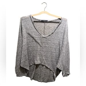 Brandy Melville Cropped Wool Blend Longsleeve